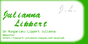 julianna lippert business card